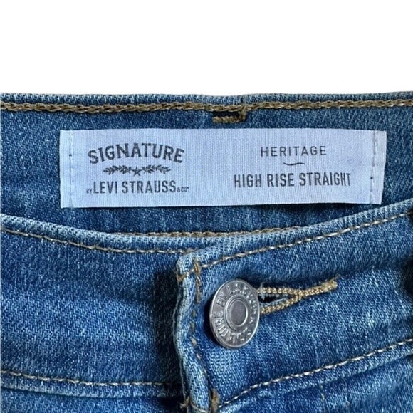Signature Levi’s, Heritage high rise straight, size 31/12 - Picture 6 of 9
